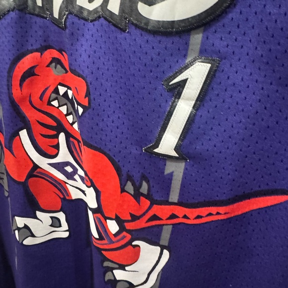 Toronto Raptors McGrady Retro NBA Basketball Jersey - Picture 6 of 12